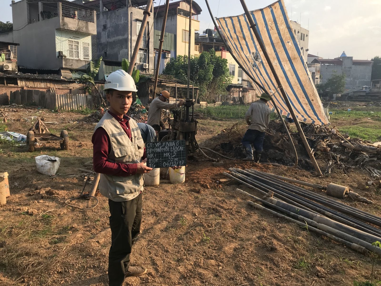 Giám sát khoan địa chất công trình