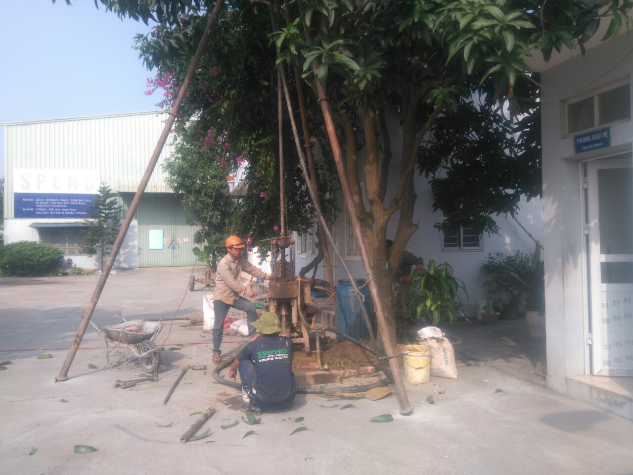 Khảo sát địa chất nhà máy