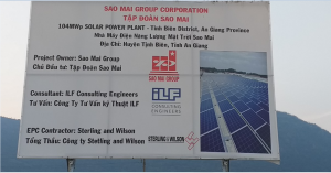 Thí nghiệm cọc và thi công cọc đại trà Nhà Máy điện mặt trời Sao Mai 210MW An Giang